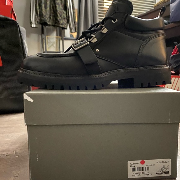 NWT All Saints Yarrow Military boots - Picture 2 of 5